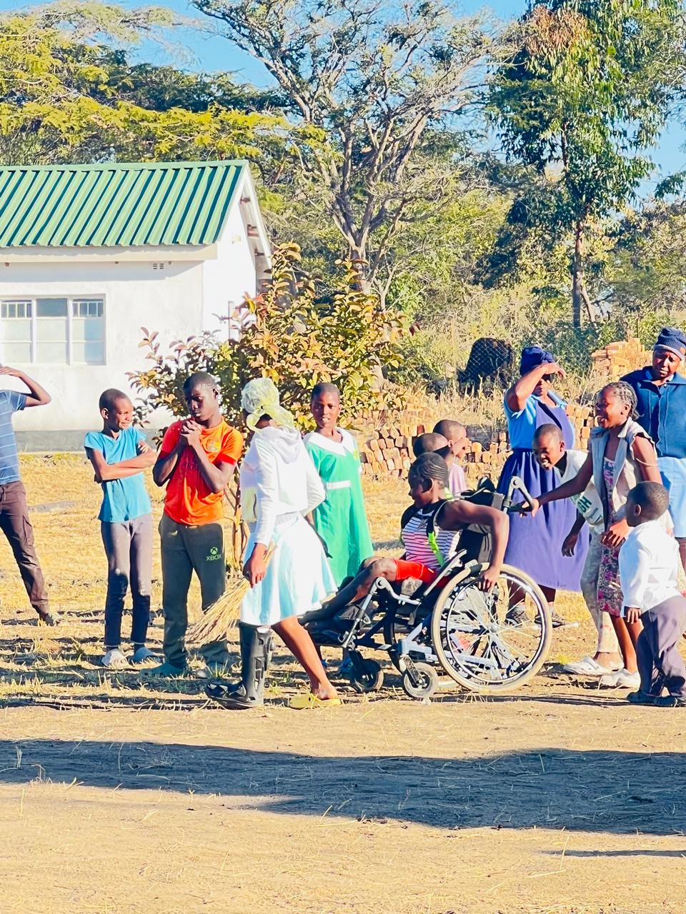 Children participating in outdoor activities and recreation